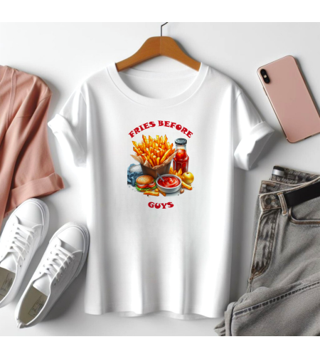 Тениска Fries before guys 1