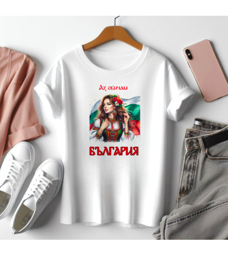 Тениска с български мотив 4