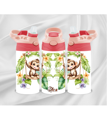 Цветно, свежо и практично – Алуминиево шише с персонализация 8