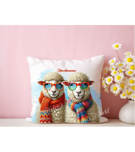 Персонализирана възглавничка Овца