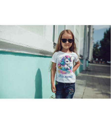 Детска тениска Еднорог 1