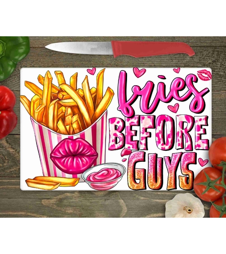 Стъклена дъска за рязане Картофи 4