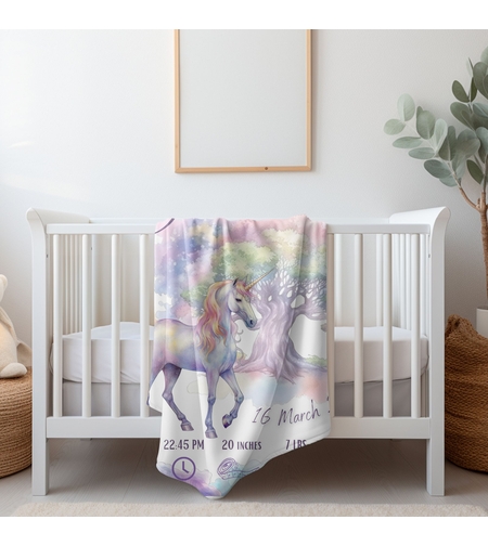 Бебешко одеяло Еднорог 5