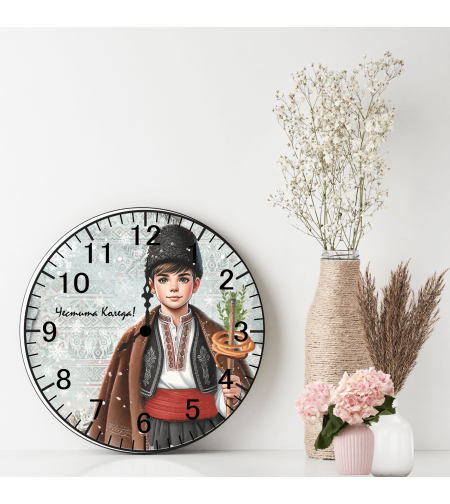 Персонализиран часовник Коледа 15