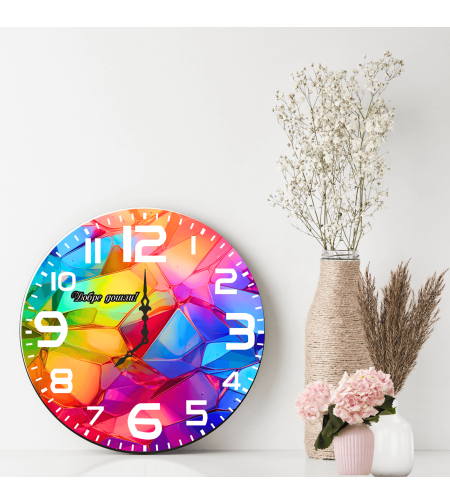 Персонализиран Стъклен часовник