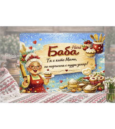 Стъклена дъска за рязане 