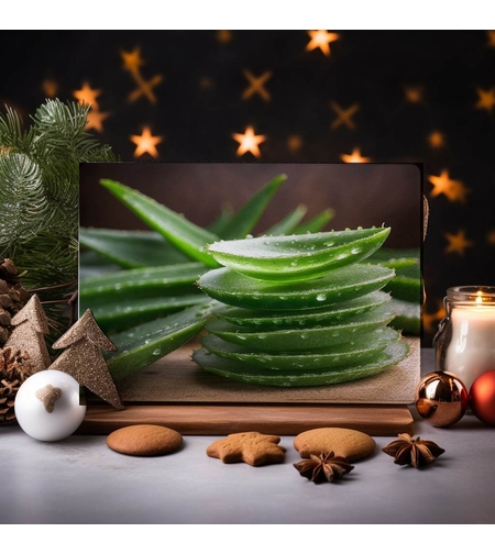 Стъклена дъска за рязане Алое 3