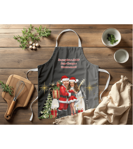 Престилка за готвене Карикатура Коледа 3