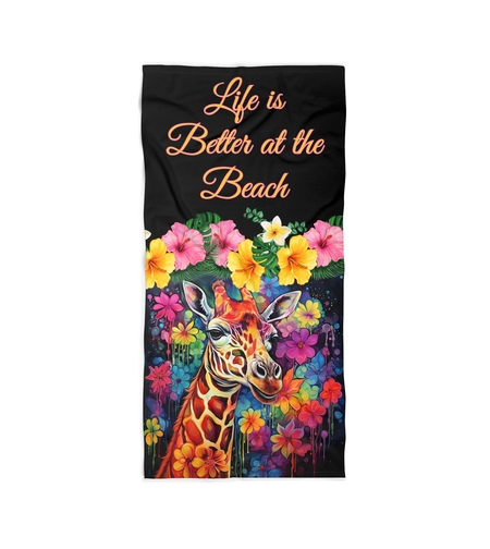 Кърпа за плажа Жираф 1