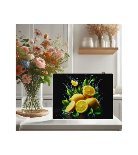 Стъклена дъска за рязане Лимони 2