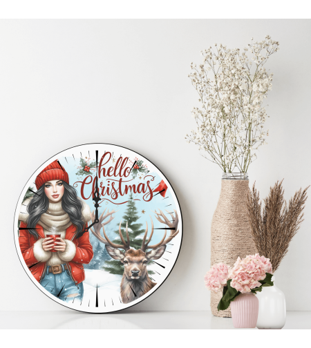 Персонализиран часовник Коледа 16