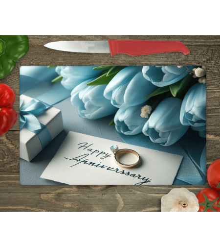 Стъклена дъска за рязане 