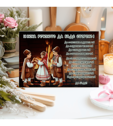 Стъклена дъска за рязане 120