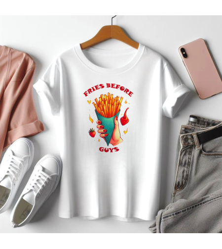 Тениска Fries before guys 2