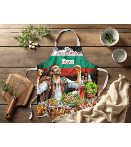 Престилка за готвене Шеф Готвач Приятели 5