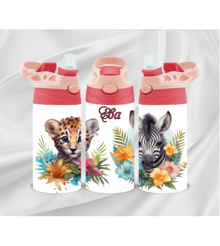 Цветно, свежо и практично – Алуминиево шише с персонализация 19