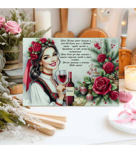 Стъклена дъска за рязане 110