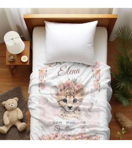 Бебешко одеяло Тигър 2