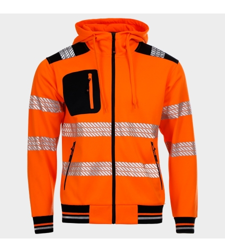 PRISMA HV 2.0 ORANGE Сигнален суитшърт