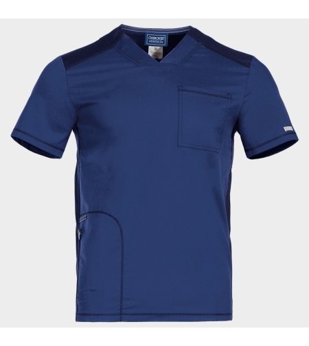 Мъжка медицинска туника CHEROKEE V-NECK DARK BLULE WWE603