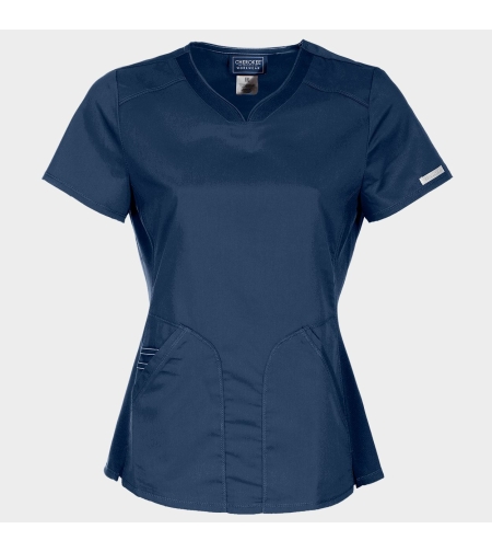 Дамска медицинска туника CHEROKEE V-NECK NAVY WWE601