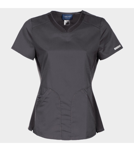 Дамска медицинска туника CHEROKEE V-NECK GREY WWE601