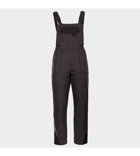 Работен полугащеризон KASTOR WINTER GREY COTTON