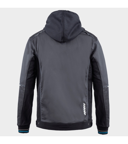 REVOLT 4STRETCH GREY/BLACK/PETROL Работно яке