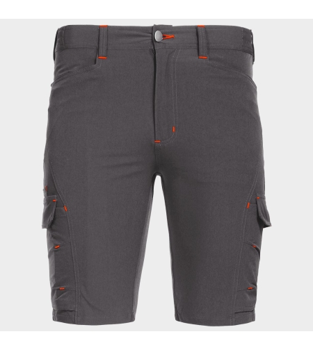 Работен къс панталон VIGOR GREY/ORANGE