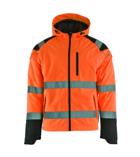 PRISMA HV ORANGE Сигнално софтшел яке