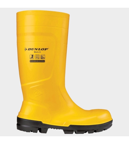 Защитни ботуши DUNLOP WORK-IT S5 YELLOW