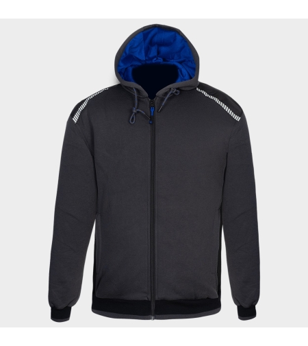 PRISMA GREY/ROYAL Суитшърт