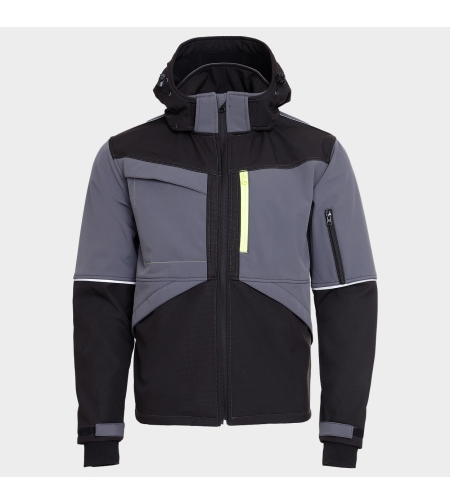PRISMA SOFTSHELL 2.0 BLACK/GREY Софтшел яке