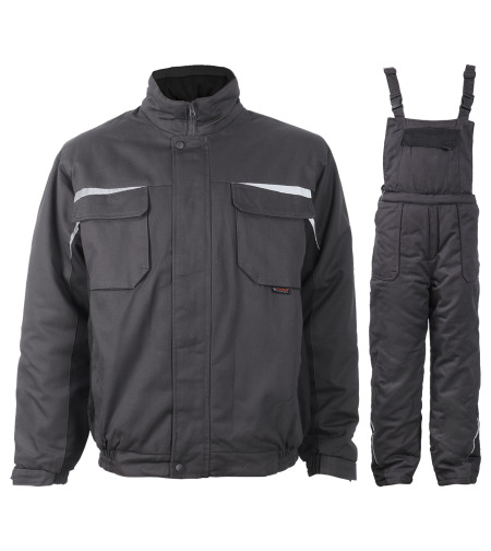 KASTOR WINTER GREY COTTON Работен комплект