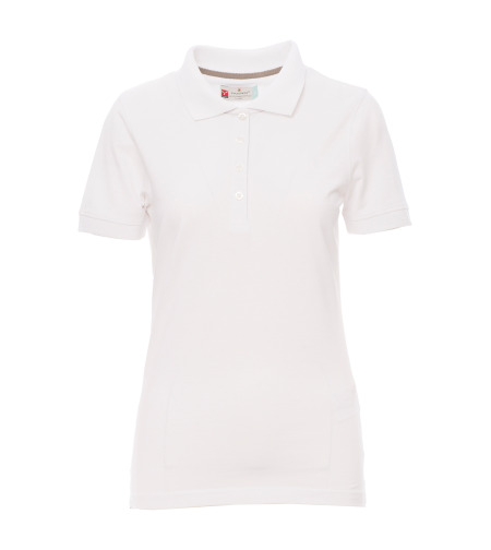 PAYPER VENICE WHITE Дамска тениска с яка