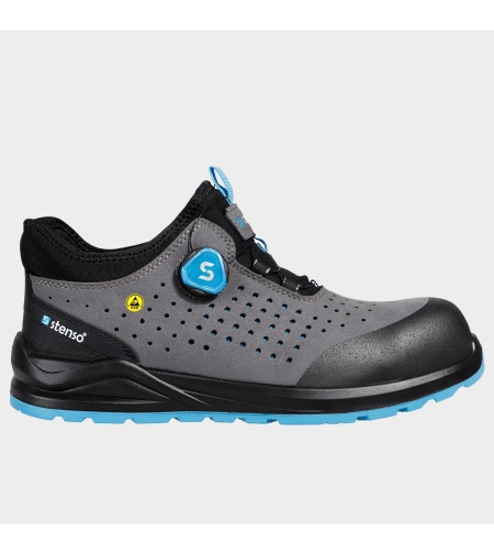 Работни обувки JETT ULTRA S1PS ESD GREY/BLUE