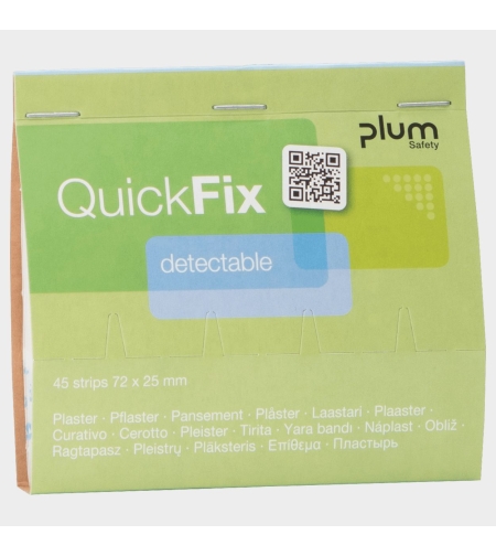 PLUM QUICKFIX REFILL Пластири с метална пластина за откриване
