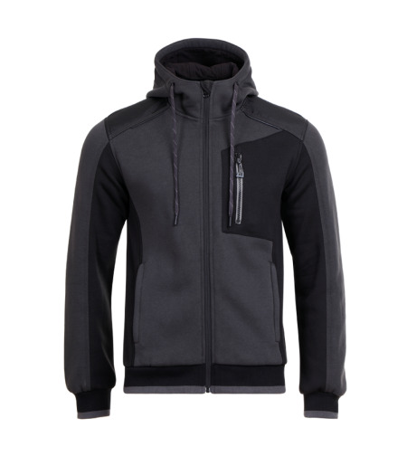 REVOLT GREY/BLACK Суитшърт