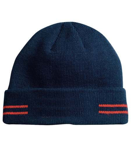 SHIVER NAVY Плетена шапка