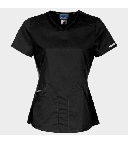 Дамска медицинска туника CHEROKEE V-NECK BLACK WWE601