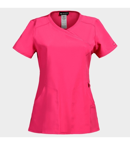 Дамска медицинска туника CHEROKEE WRAP PINK CKE2625A