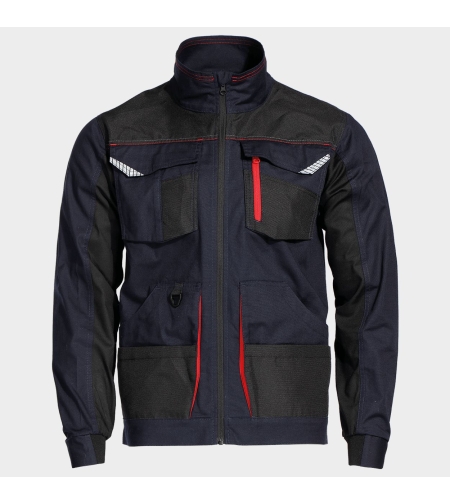 Работно яке KASTOR STRETCH DARK BLUE/RED
