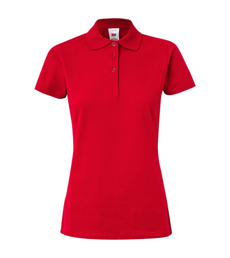 VELILLA RED Дамска тениска с яка