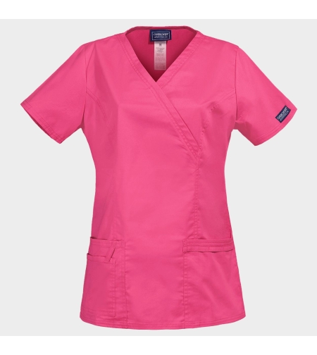 Дамска медицинска туника CHEROKEE WRAP PINK WWE4728