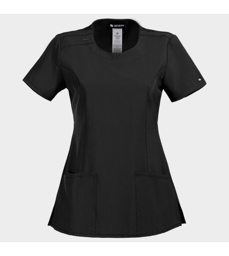 Дамска медицинска туника CHEROKEE ROUD BLACK CKE2624A
