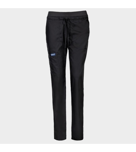 Дамски медицински панталон CHEROKEE MR TAPERED BLACK WWE105