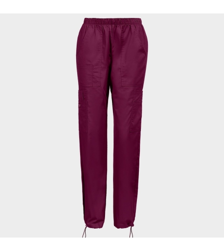 Медицински панталон CHEROKEE MR CARGO BORDEAUX WWE4005