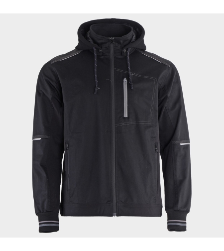 REVOLT 4STRETCH BLACK/BLACK/GREY Работно яке