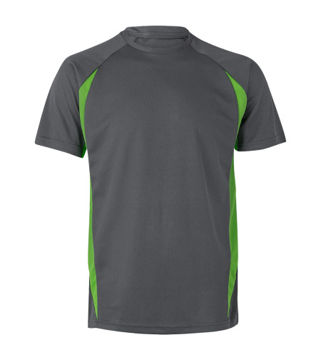 VELILLA GREY/GREEN Тениска