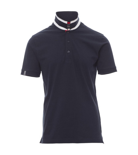 Тениска с яка PAYPER MEMPHIS DARK BLUE